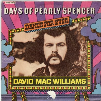 David McWilliams - Days of Pearly Spencer + Harlem lady (Vinylsingle)