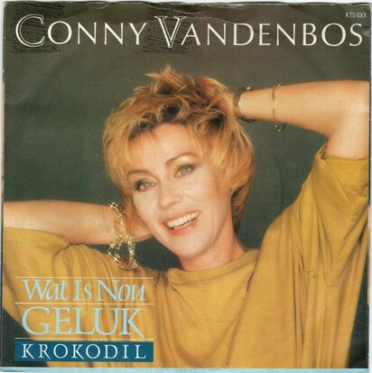 Conny van den Bos - Wat is nou geluk + (instrumentaal) (Vinylsingle)