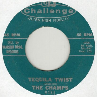 Champs - Tequila Twist + Limbo rock (Vinylsingle)