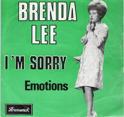 Brenda Lee - I'm sorry + Emotions (Vinylsingle)