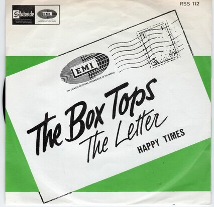 Box Tops - The letter + Happy times (Vinylsingle)