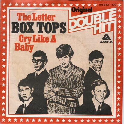 Box Tops - The letter + Cry like a baby (Vinylsingle)