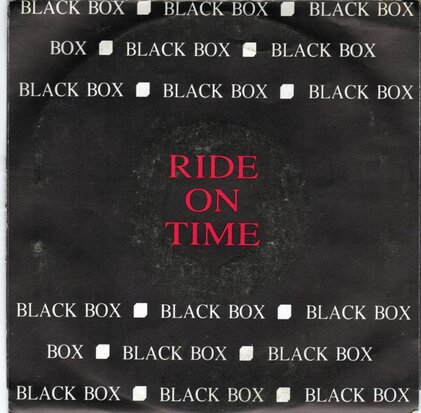 Black Box - Ride on time + (piano version) (Vinylsingle)