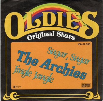 Archies - Sugar sugar + Melody hill (Vinylsingle)
