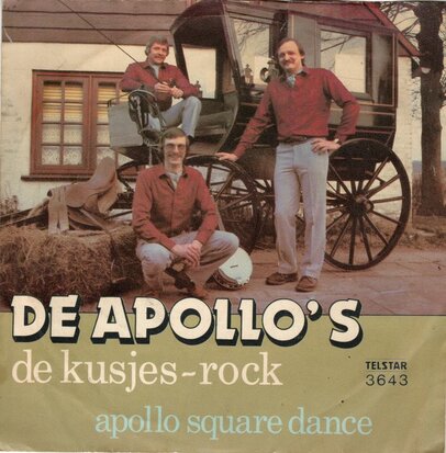 Apollo's - De Kusjes-Rock + Apollo's Square Dance (Vinylsingle)