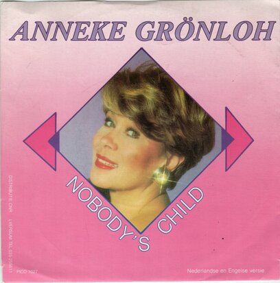 Anneke Gronloh - Nobody's child + 'N kind zonder thuis (Vinylsingle)