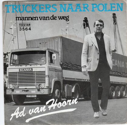 Ad van Hoorn - Truckers naar Polen + Mannen van de weg (Vinylsingle)