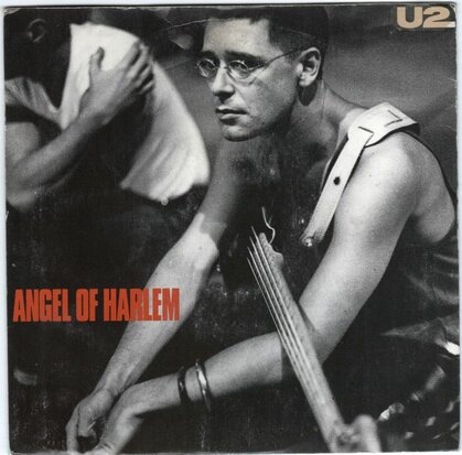 U2 - Angel of Harlem + A room at the heartbreak hotel (Vinylsingle)