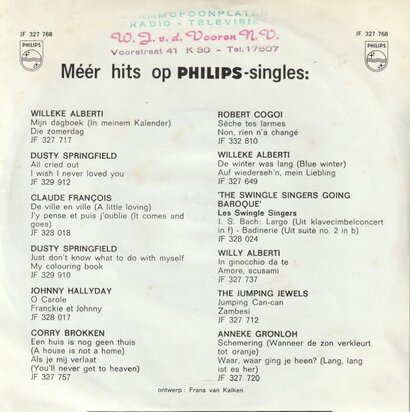Willy & Willeke Alberti - Altijd + Italiano (Vinylsingle)