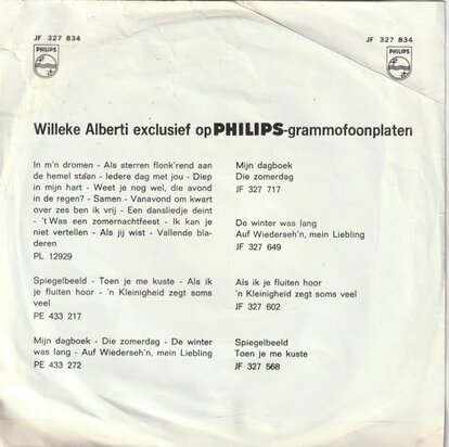 Willeke Alberti - Al was ik koningin + Wie neemt er mijn? (Vinylsingle)