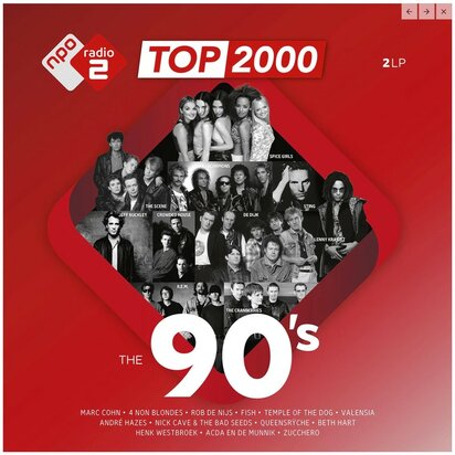 VARIOUS - TOP 2000 - THE 90'S (Vinyl LP)