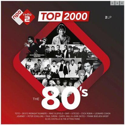 VARIOUS - TOP 2000 - THE 80'S (Vinyl LP)