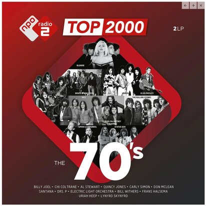 VARIOUS - TOP 2000 - THE 70'S (Vinyl LP)