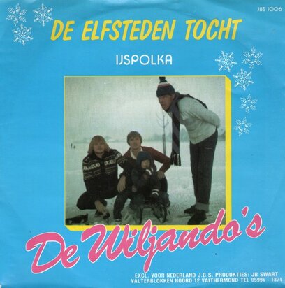 Wiljando's - De Elfsteden Tocht + IJspolka (Vinylsingle)