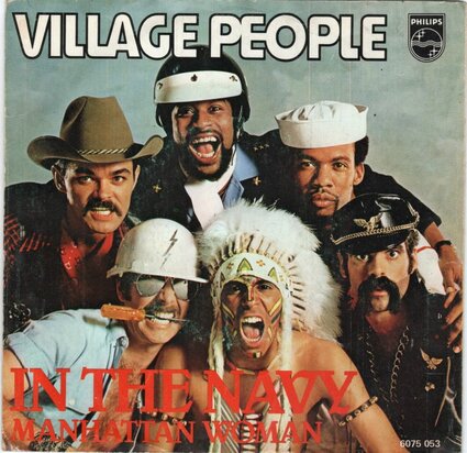 Village People - In the navy + Manhatten woman (Vinylsingle)