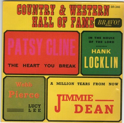 Various - Country Western Hall Of Fame (EP) (Vinylsingle)