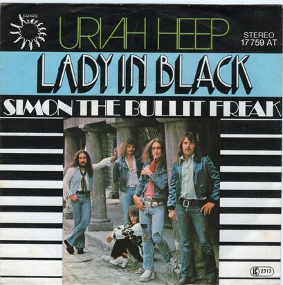Uriah Heep - Lady in black + Simon the bullit freak (Vinylsingle)