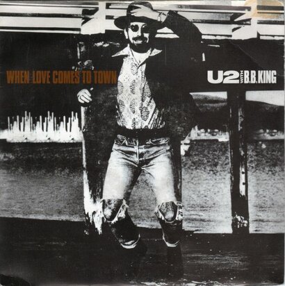 U2 - When love comes to town + Dancing barefoot (Vinylsingle)