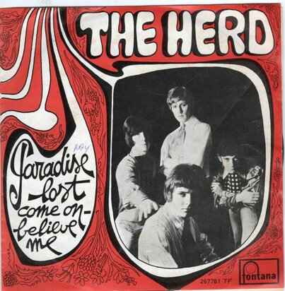 The Herd - Paradise lost + Come on believe me (Vinylsingle)