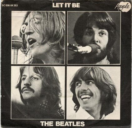 The Beatles - Let it be + You know my name (Vinylsingle)