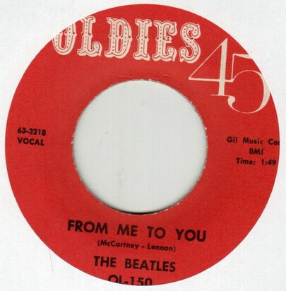 The Beatles - From me to you + Please please me (Vinylsingle)