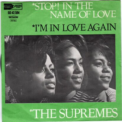 Supremes - Stop! In the name of love + I'm in love again (Vinylsingle)