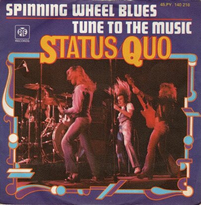 Status Quo - Spinning wheel blues + Turn to the music (Vinylsingle)