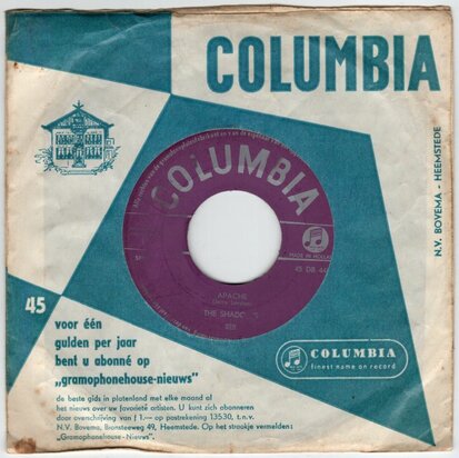 Shadows - Apache + Quartermaster's stores (Vinylsingle)