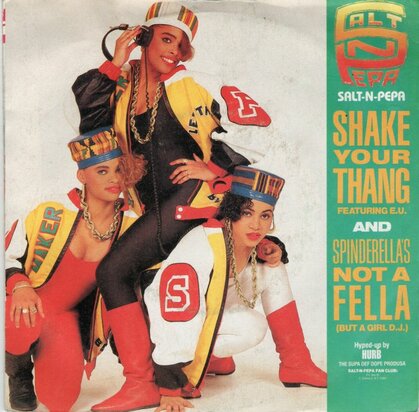 Salt 'n' Pepa - Shake your thang + Spinderalla's not a fella (Vinylsingle)