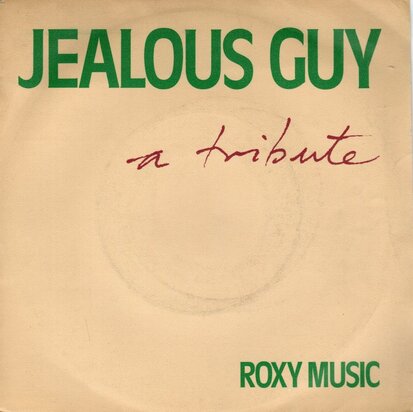 Roxy Music - Jealous guy + To turn you on (Vinylsingle)