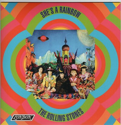 Rolling Stones - She's A Rainbow + 2000 Ligh Years From Home (Vinylsingle)