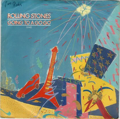 Rolling Stones - Going to a go go + Beast of burden (Vinylsingle)