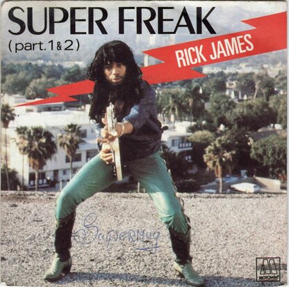 Rick James - Superfreak part 1 & 2 (Vinylsingle)