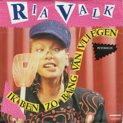 Ria Valk - Ik ben zo bang van vliegen + Peterselie (Vinylsingle)