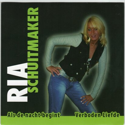 Ria Schuitmaker - Als De Nacht Begint + Verboden Liefde (Vinylsingle)