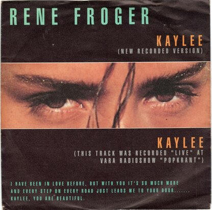 Rene Froger - Kaylee + Kaylee (live) (Vinylsingle)