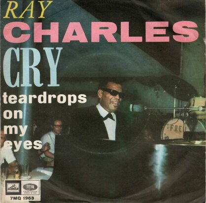 Ray Charles - Cry + Teardrops From My Eyes (Vinylsingle)