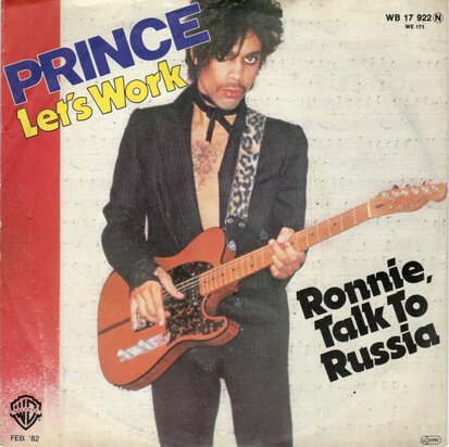 Prince - Let's Work + Ronnie, Talk To Russia (Vinylsingle)