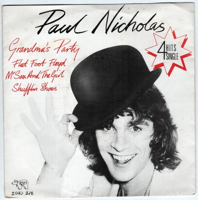 Paul Nicholas - Grandma's party + M'sax and the girl (Vinylsingle)