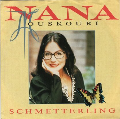 Nana Mouskouri - Schmetterling + Ein Buch Mit Sieben Siegeln (Vinylsingle)
