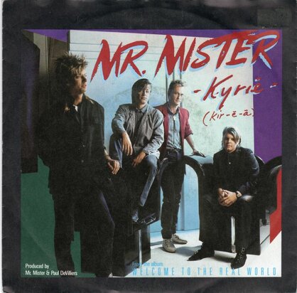 Mr. Mister - Kyrie + Run to her (Vinylsingle)