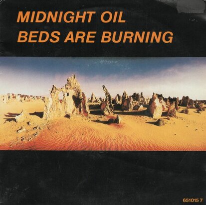 Midnight Oil - Beds are burning + Gunbarrel highway (Vinylsingle)