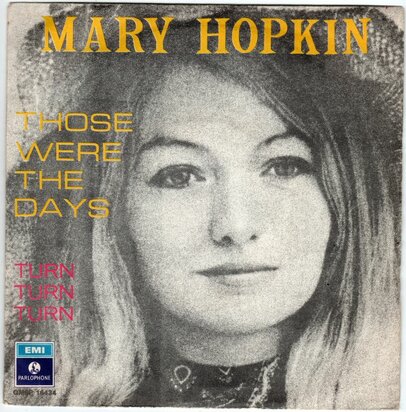 Mary Hopkin - Those were the days + Turn turn turn (Vinylsingle)