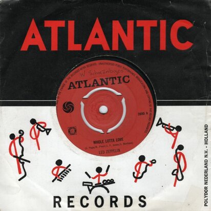 Led Zeppelin - Whole lotta love + Living loving maid (Vinylsingle)