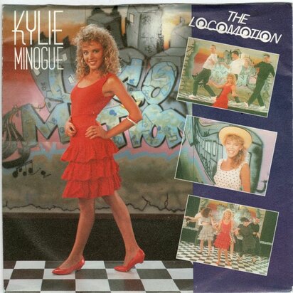 Kylie Minogue - The locomotion + I'll still be loving you (Vinylsingle)