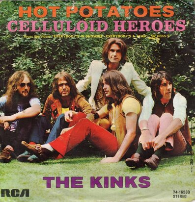 Kinks - Celluloid heroes + Hot potatoes (Vinylsingle)