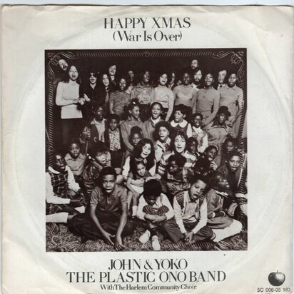 John Lennon - Happy X-mas + Listen, the snow is falling (Vinylsingle)