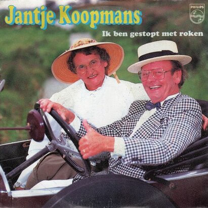 Jantje Koopmans - Ik ben gestopt met roken + Zonnestralen (Vinylsingle)