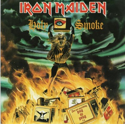 Iron Maiden - Holy smoke + All in your mind (Vinylsingle)