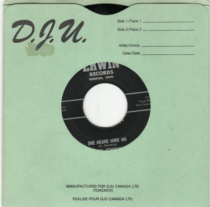 Hoyt Johnson - Enie Meanie Minie Mo + Standing In Your Window (Vinylsingle)